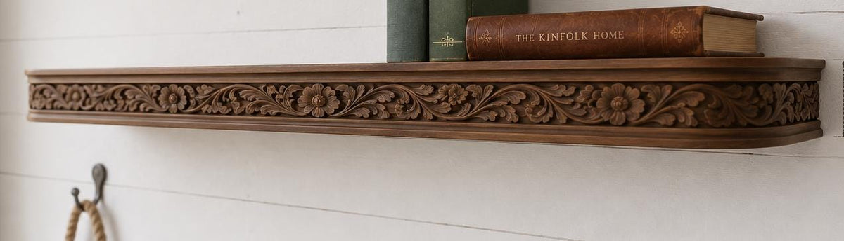 Custom "Kanav" Floating Shelf - 120cm × 15 × 20cm