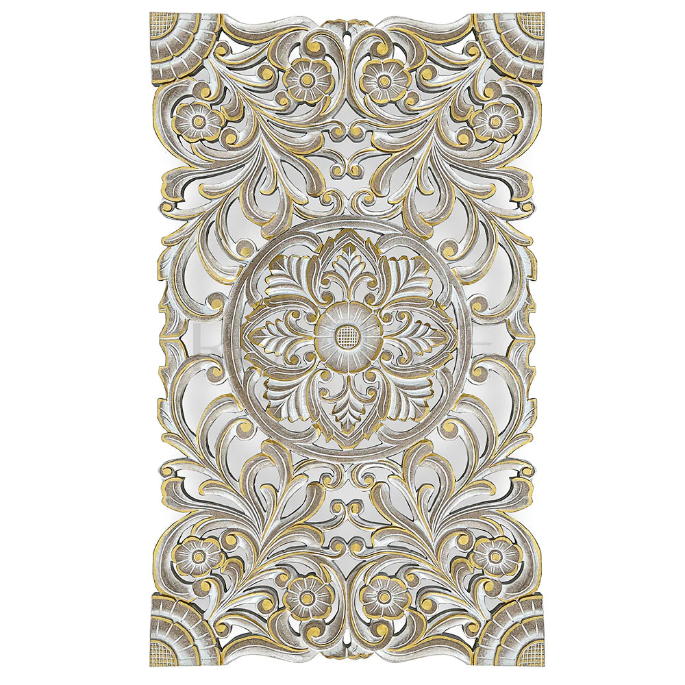 Custom Decorative Panel "Hati" - 120 cm - Gold Wash