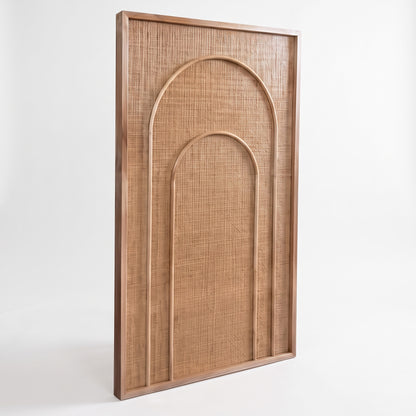 Rattan Wall Panel 'Lontar' - 100 x 60 cm