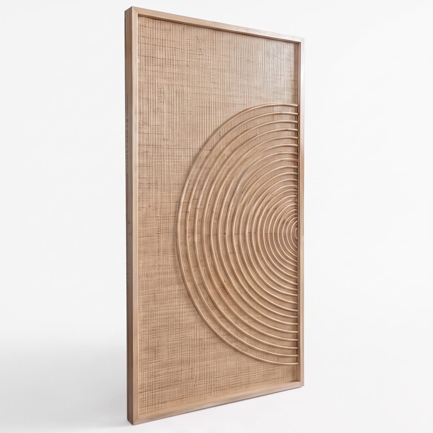 Rattan Wall Panel 'Portico' - 100 x 60 cm