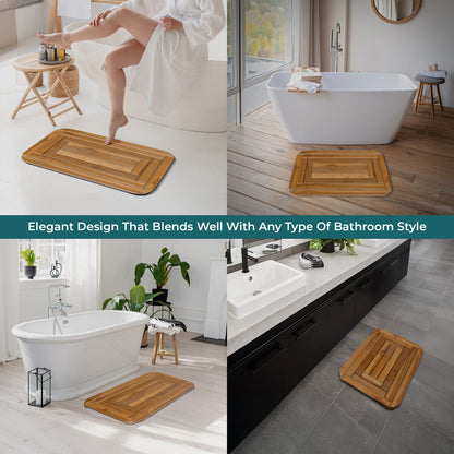 Teak Shower Mat [30x20 inches]  - US