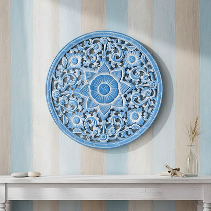 Carved Decorative Mandala "Air" - 80 cm