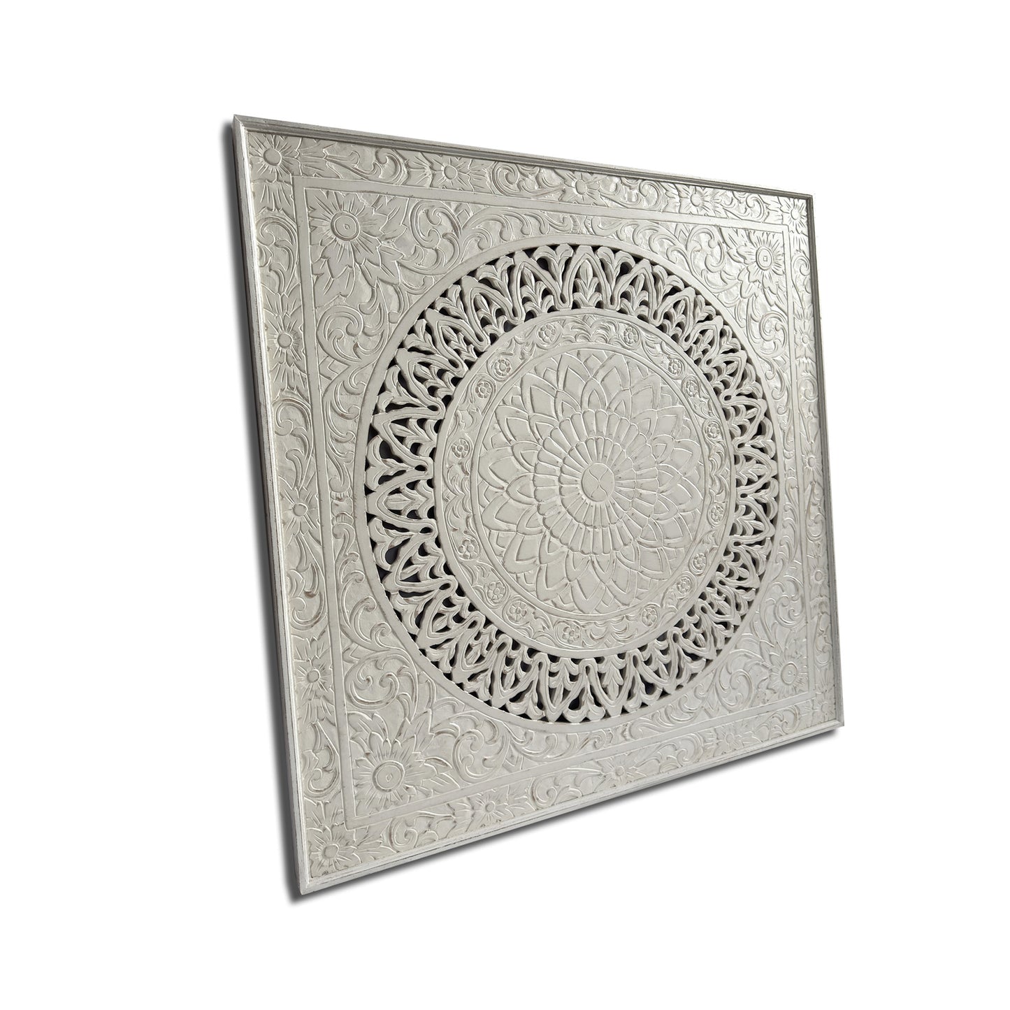 Decorative Panel "Hati" - 120 cm - White Wash