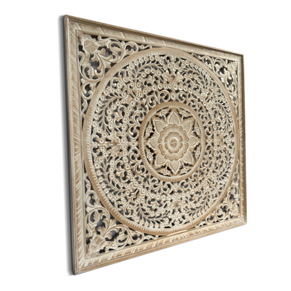 Decorative Panel "Peony" - Antic Wash