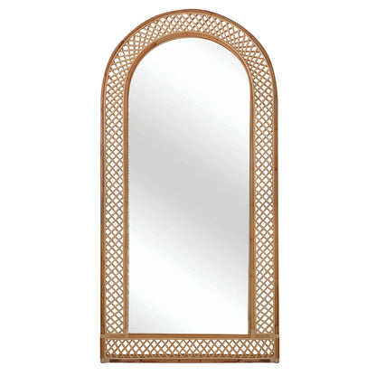 Hand Woven Full Rattan Mirror "Luna" - 200 x 100 cm