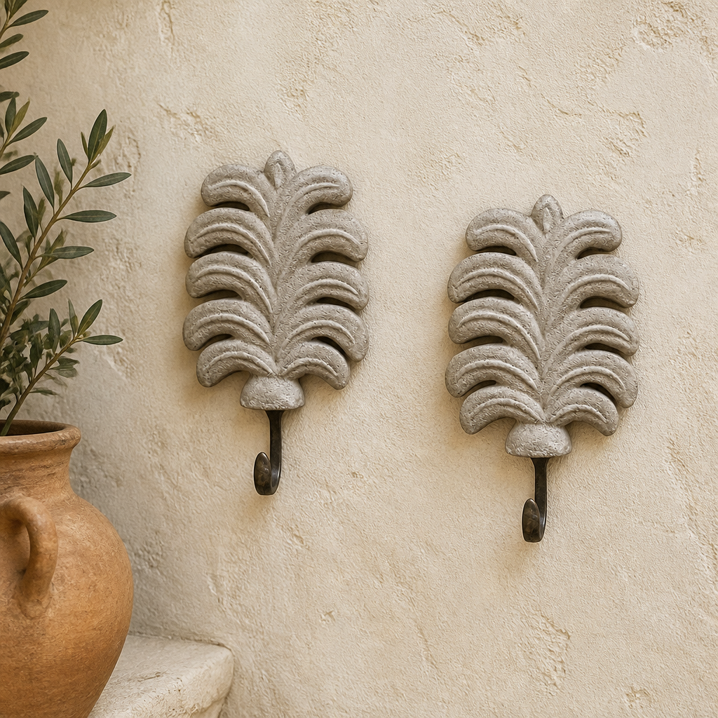 Brass Carved Hanger - Zola