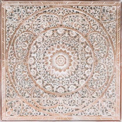 Decorative panel Panel Manusa in antic wash - 120 cm